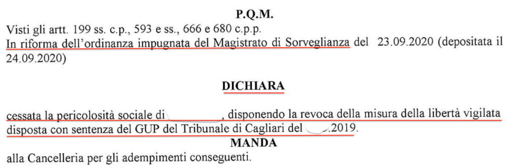 revoca 5