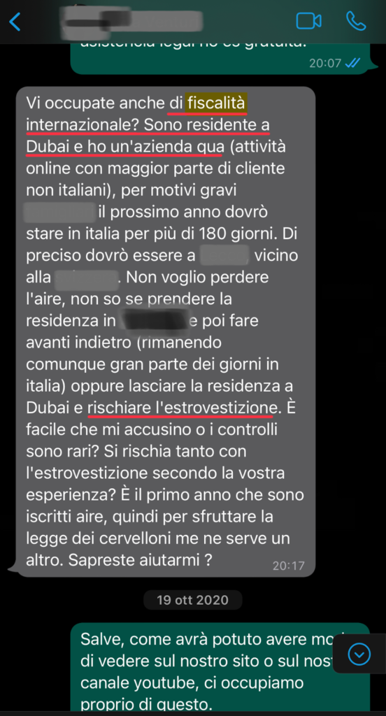 fiscalità internazionale a Dubai 
