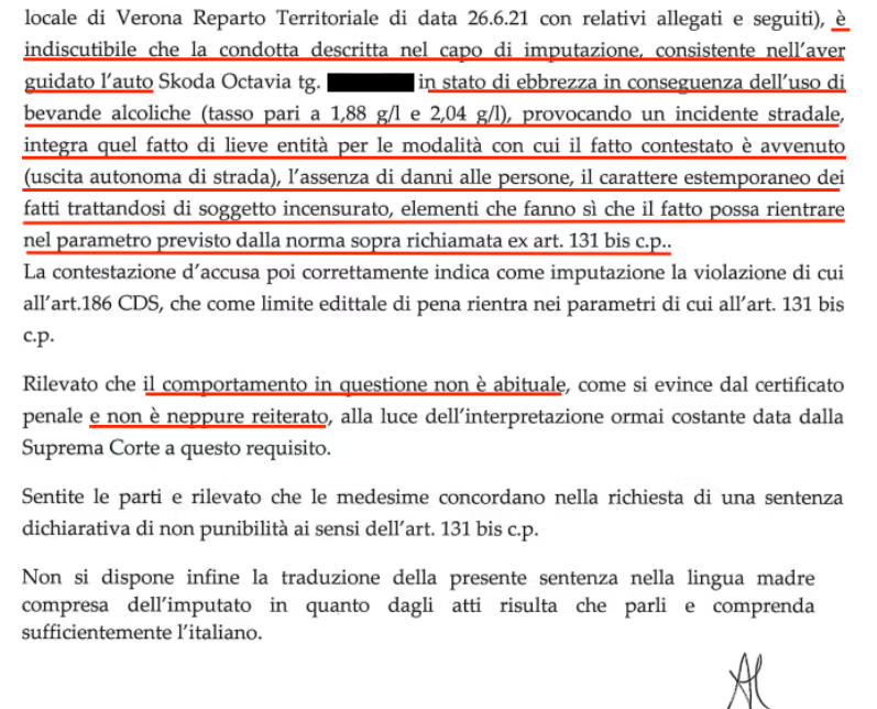 articolo 131 bis codice penale