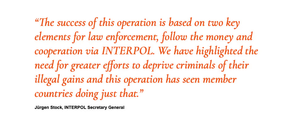 interpol arresto truffa online