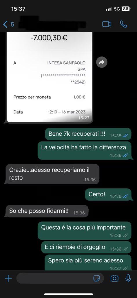 Trading Crypto e Truffa online: recuperati 7.000 euro